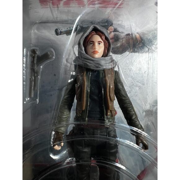 Star Wars Jyn Erso (Jedha) Action Figure Force Link Disney Hasbro New Sealed - Picture 4 of 15